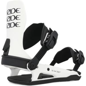 Ride C-6 Men’s Snowboard Bindings(White)