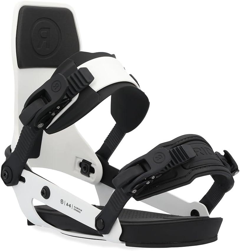 image:imageRide A6 Mens Snowboard BindingsWhite