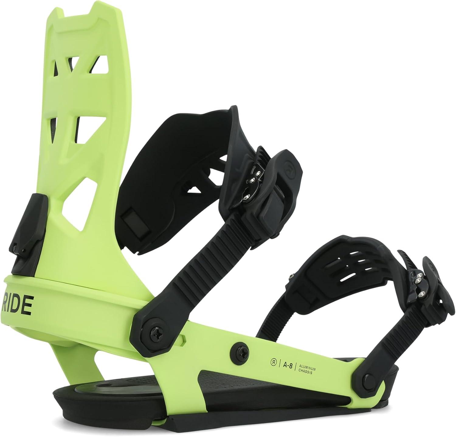 image:imageRide A8 Mens Snowboard Bindings L Lime