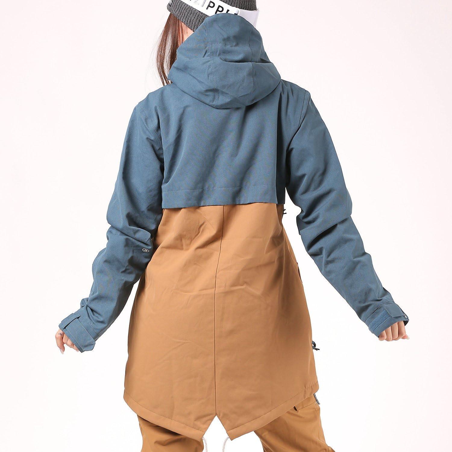 image:imageRide womens ParkaIndigo WashoutCamel