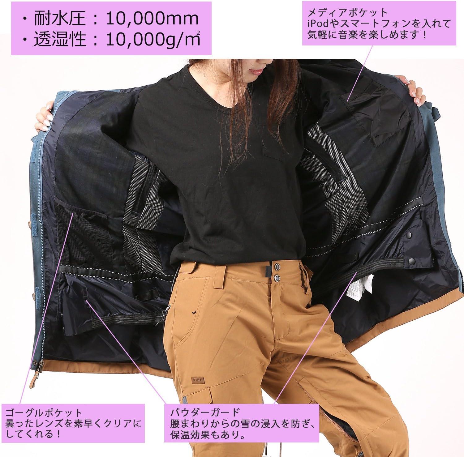 image:imageRide womens ParkaIndigo WashoutCamel