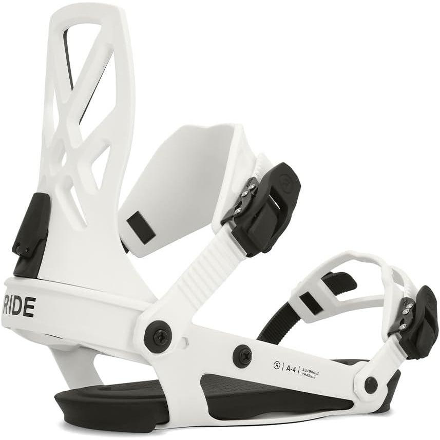 image:imageRide A4 Mens Snowboard BindingsWhite