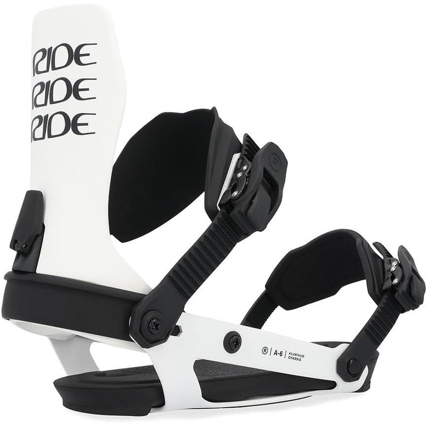 image:imageRide A6 Mens Snowboard BindingsWhite