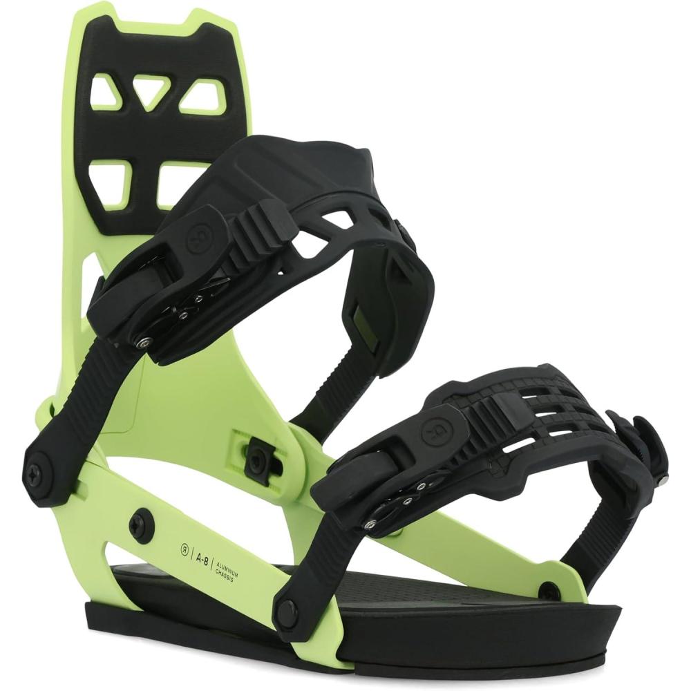 image:imageRide A8 Mens Snowboard Bindings L Lime