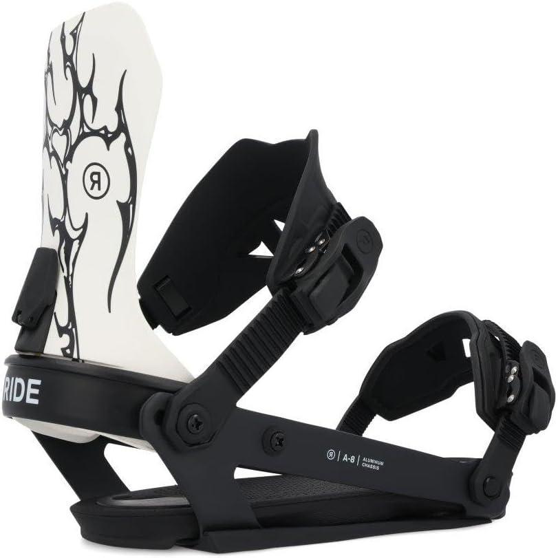 image:imageRide A8 Unisex Snowboard BindingsMetaverse Tribal