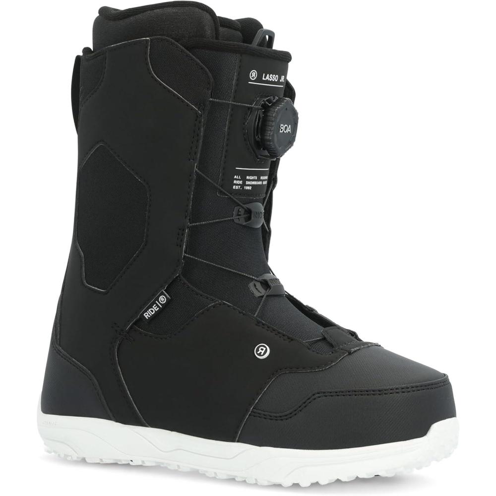 image:imageRide Lasso Jr Youth Snowboard Boots 6 Black