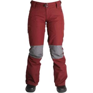 Ride womens Roxhll Pant(Burgundy/Charcoal Melange)