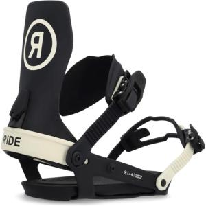 Ride A-6 Mens Snowboard Bindings Black Sz M (6-10)
