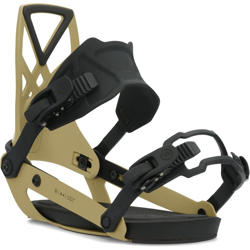 image:imageRide A4 Mens Snowboard Bindings M Olive