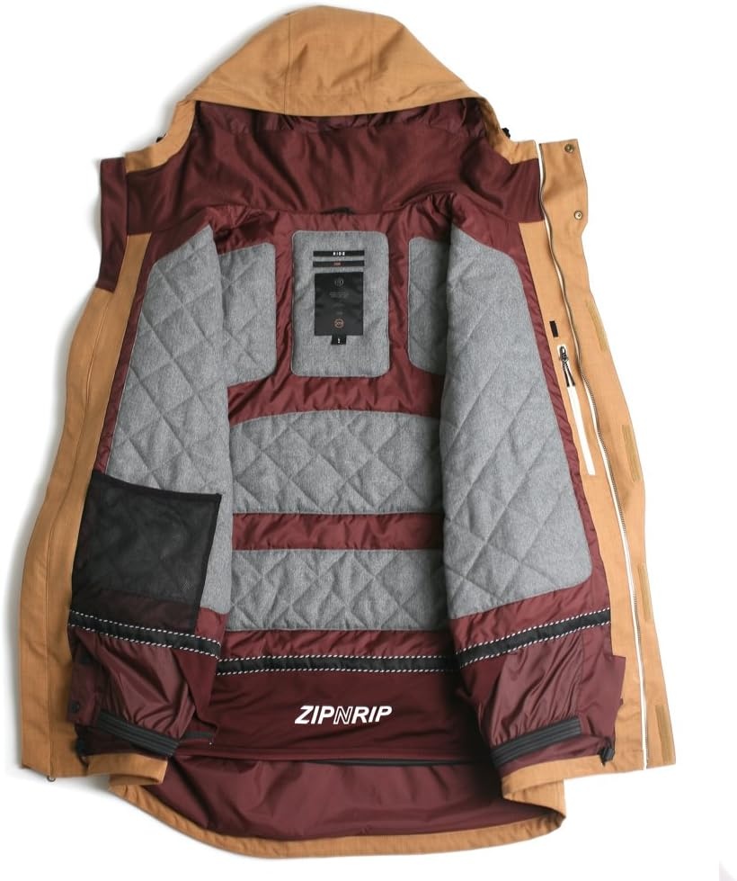 image:imageRide Snowboard Outerwear Pinehurst JacketCamel Melange