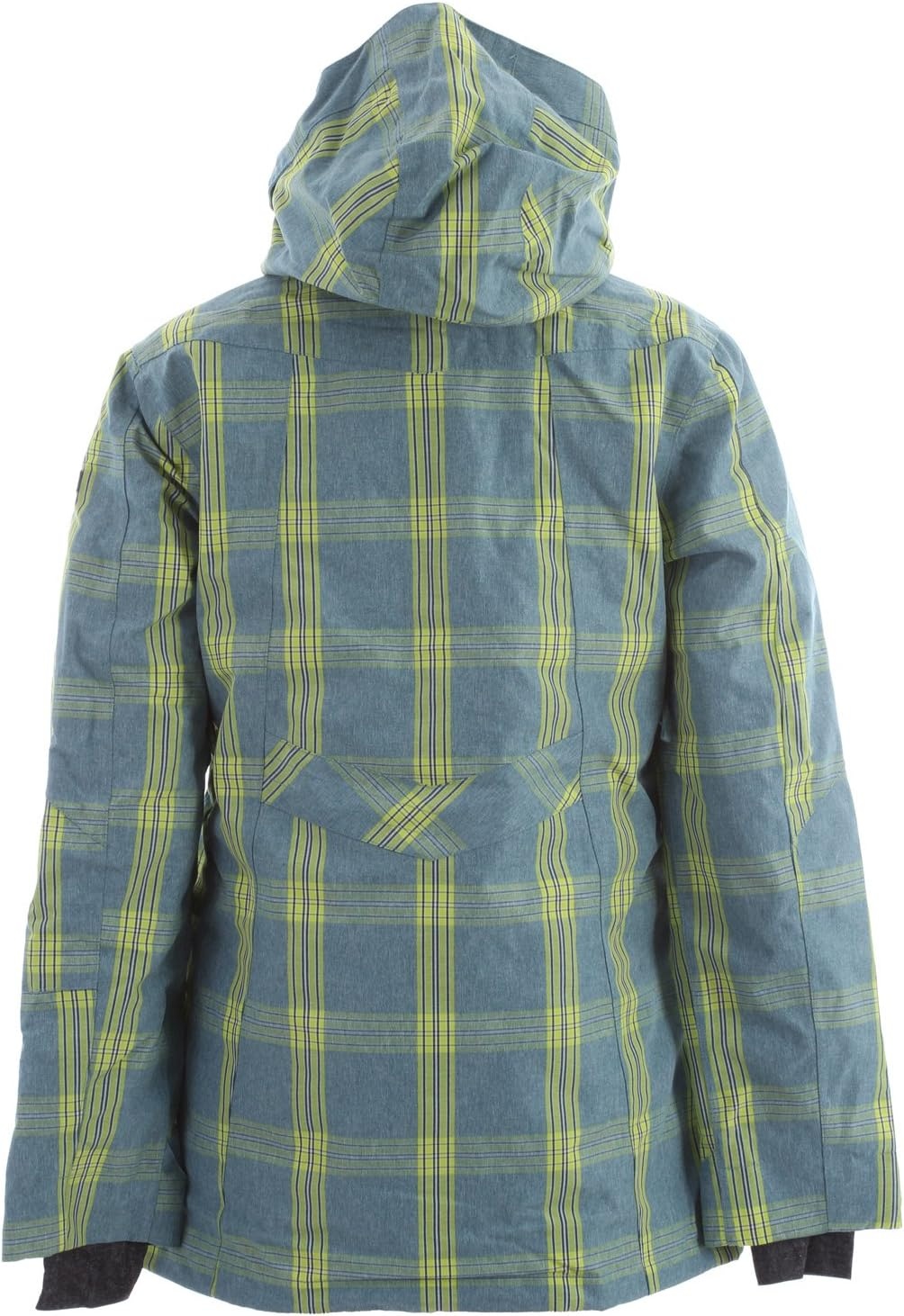 image:imageRide Snowboards Womens Madison JacketFade Plaid Blue Steel Wool
