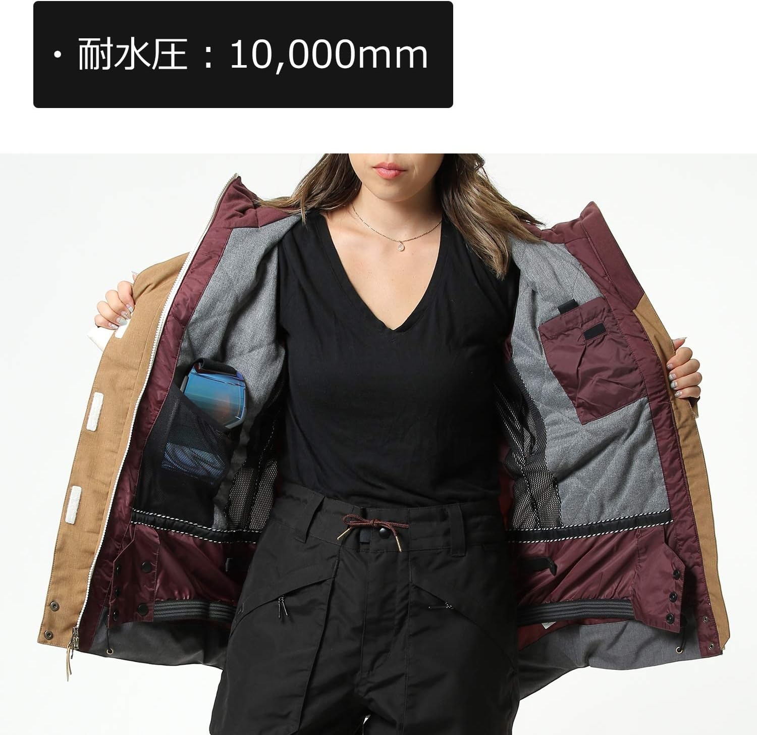 image:imageRide womens Wallingford JacketTobacco