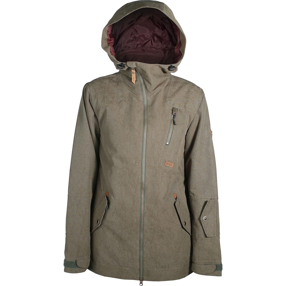 image:imageRide Snowboard Outerwear Belmont JacketOlive Washout