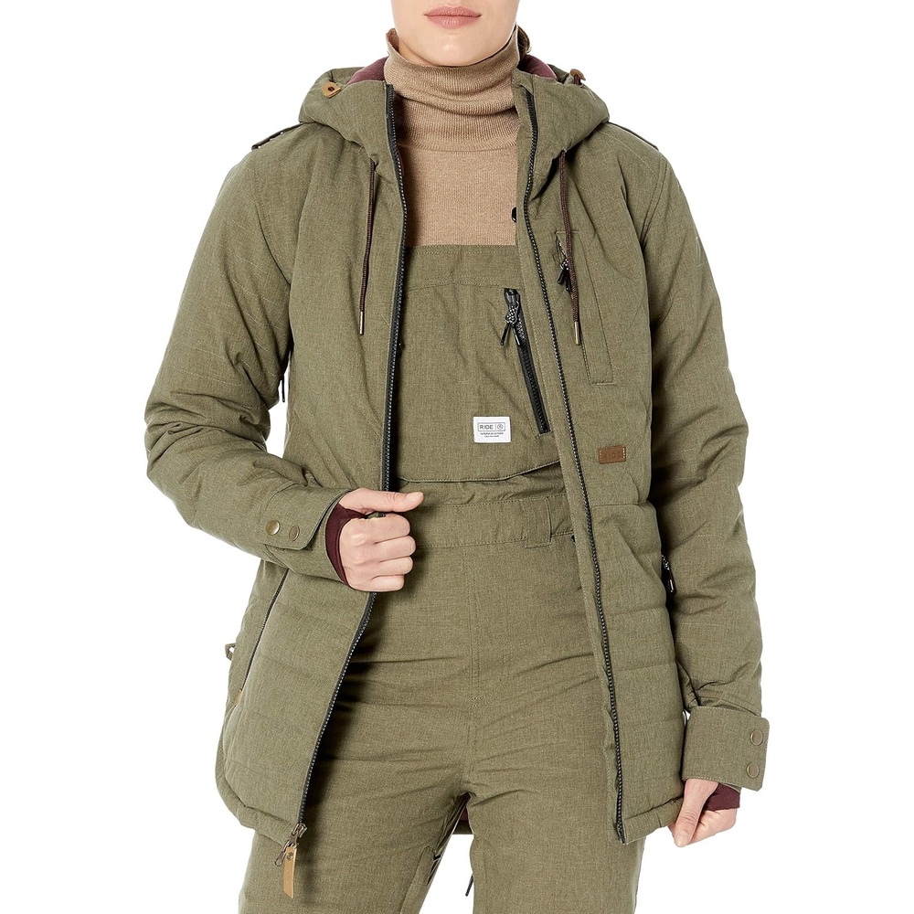 image:imageRide Snowboard Outerwear womens Marion JacketMilitary Melange