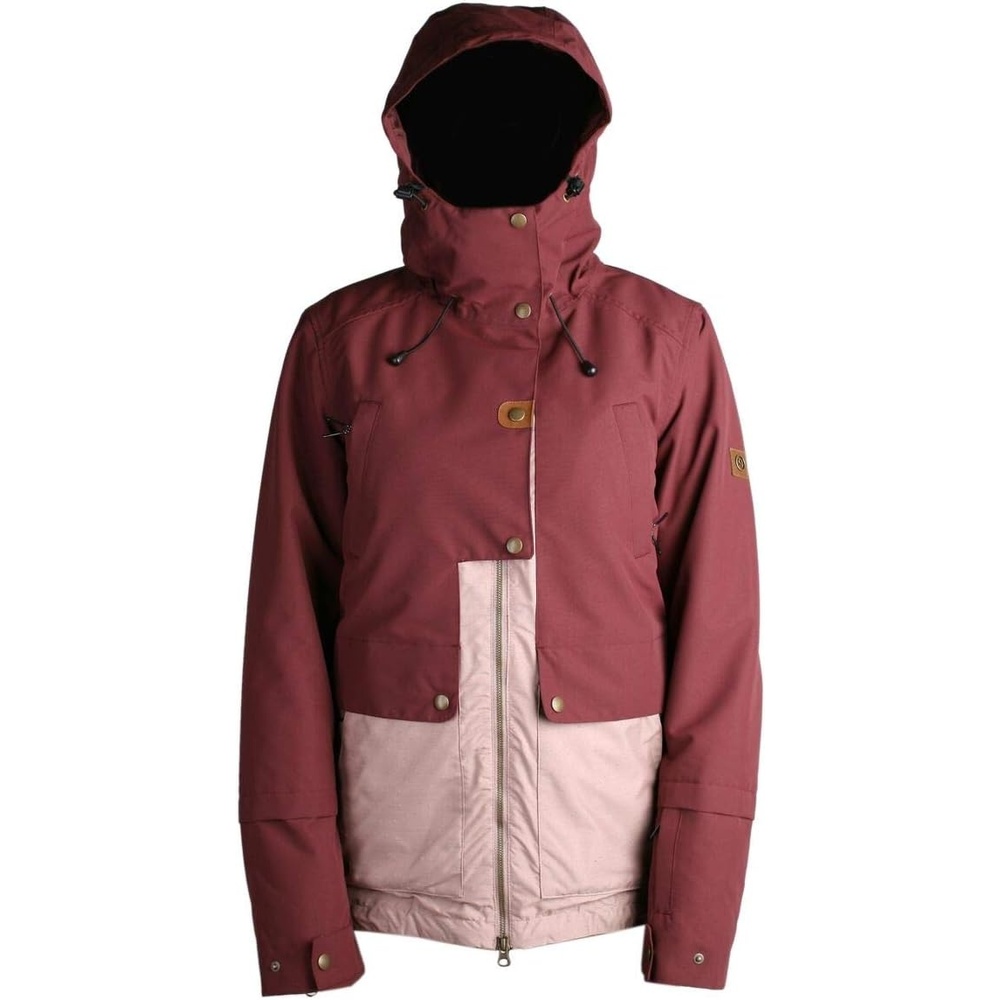 image:imageRide womens Magnolia JacketBurgundyMauve Nep