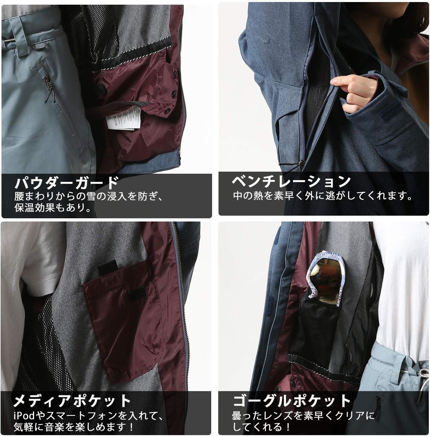 image:imageRide Snowboard Outerwear womens Capital JacketNavyCamel