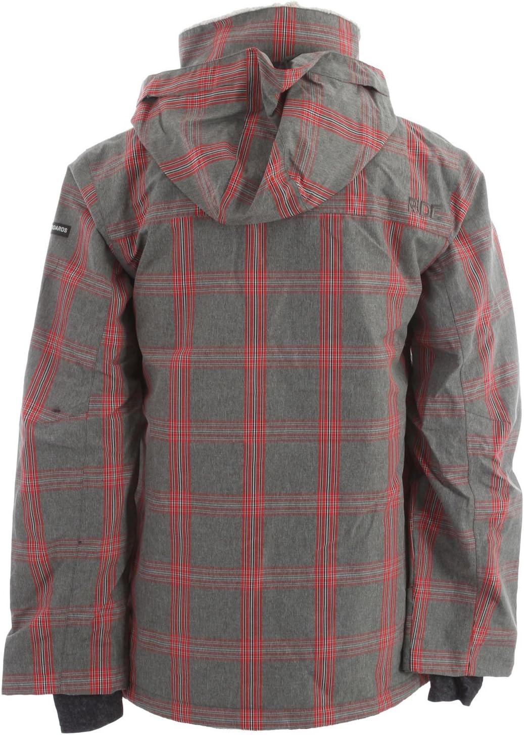image:imageRide Snowboards Mens Sodo JacketFaded Grey Plaid