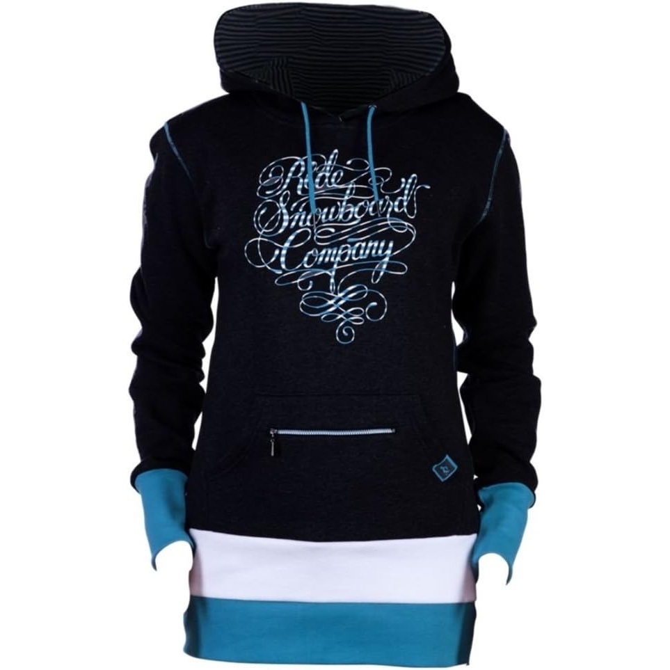 image:imageRide Logo Pull Over Hoodie Black Medium