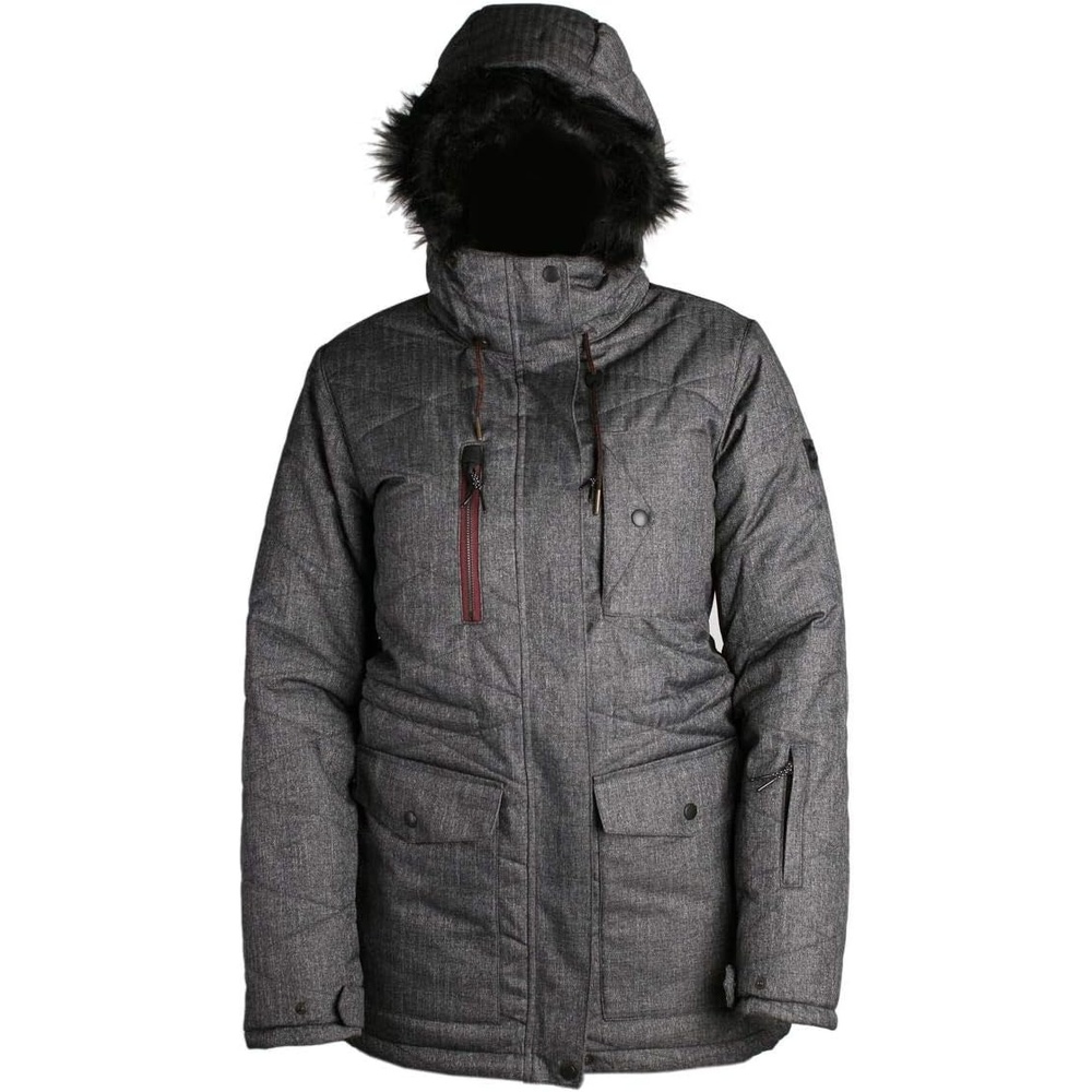 image:imageRide Womens Madison JacketBlack Herringbone