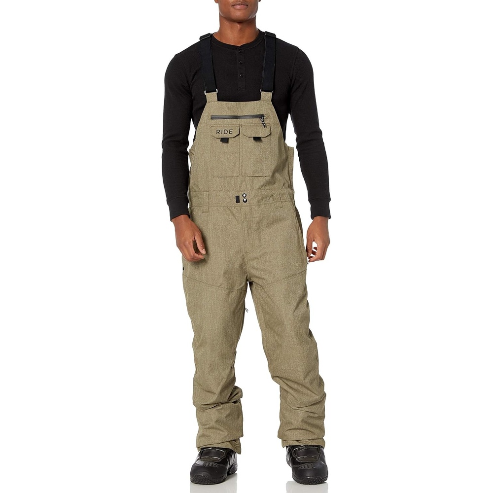 image:imageRide mens Central BibOlive Herringbone